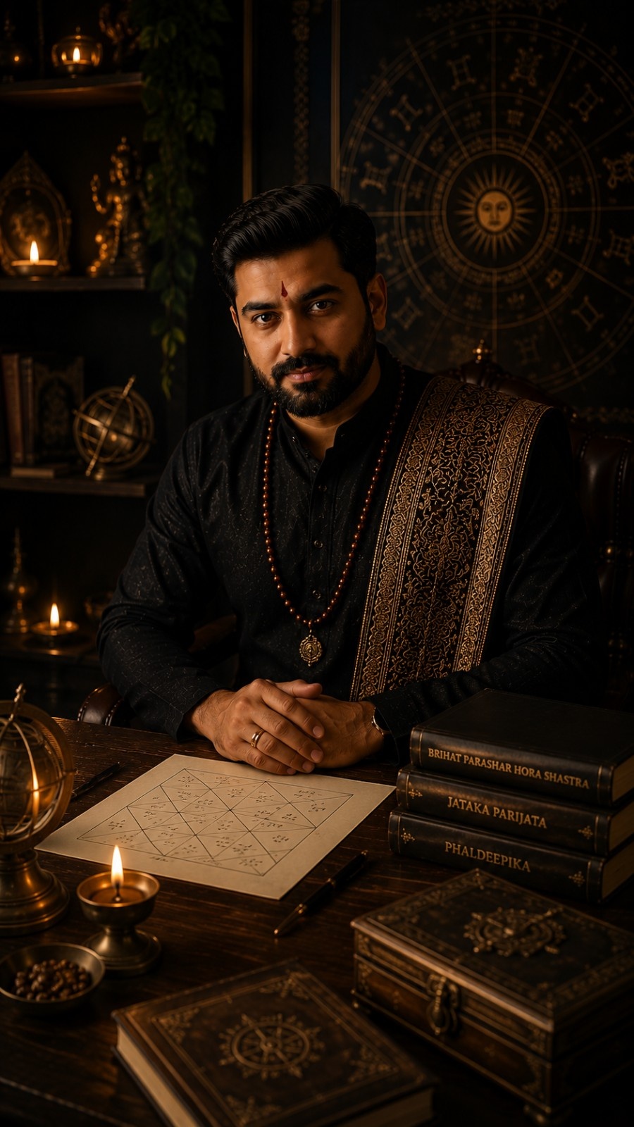 Acharya Veer Pratap Sharma — Vedic Astrologer & Life Consultant